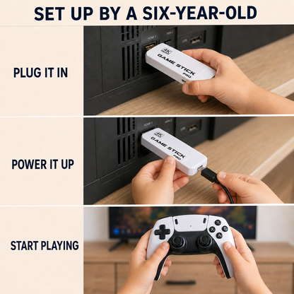FamilyStick™ Retro Game Console