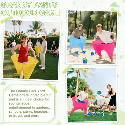 GrannyBouncePants™ Catch & Toss Game
