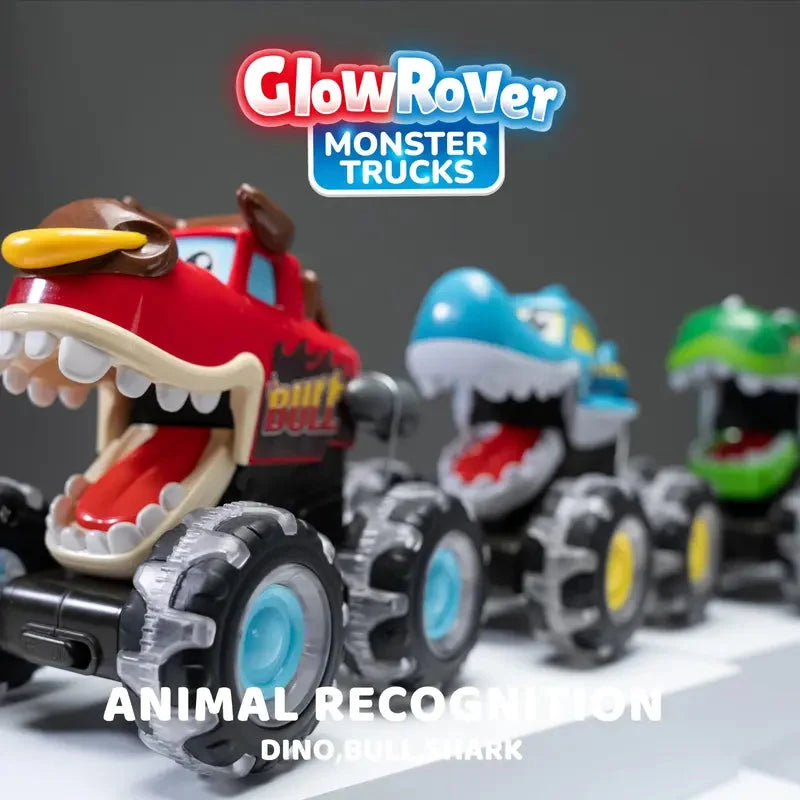 GlowRacers™ Light-Up Monster Trucks