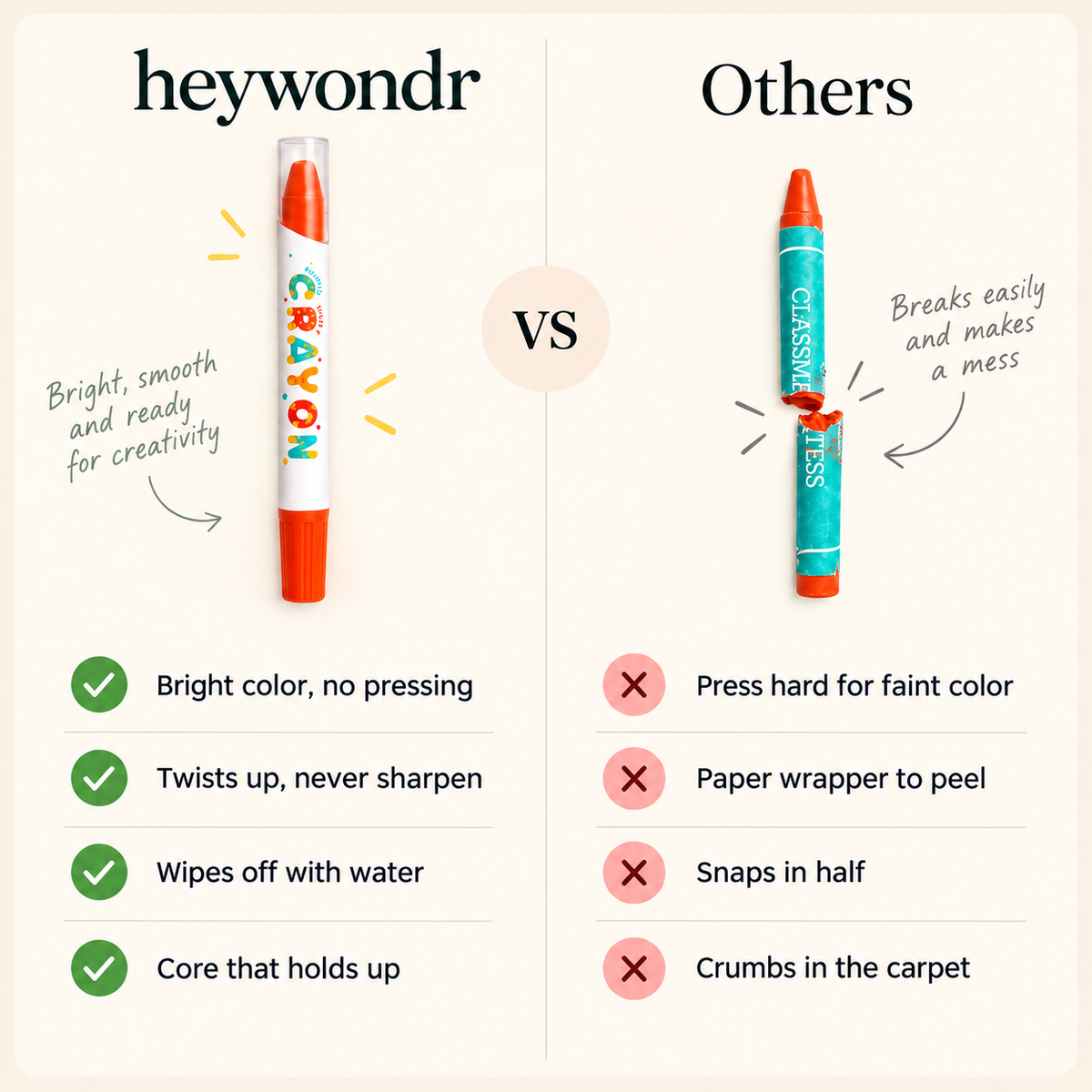 SilkyStix™ Crayons